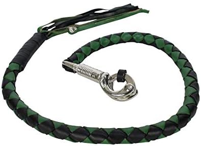 36 pulgadas motocicleta Get Back Whip negro verde