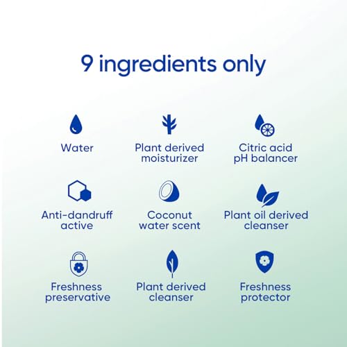 Image of Head & Shoulders BARE Anti-Dandruff Shampoo, Pure clean, Sulfate-Free, Silicone-Free, Dye-Free, Gentle shampoo, 400ml