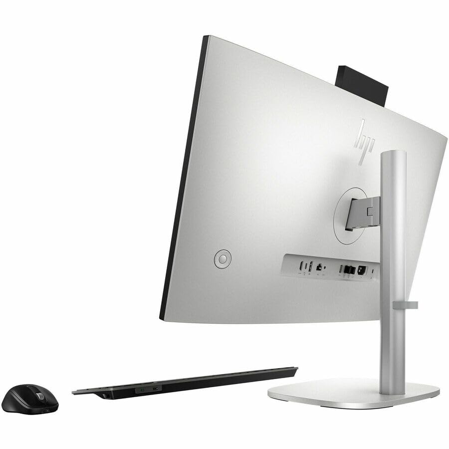 Image of HP EliteStudio 8 AiO G1i All-in-One Computer - Intel Core Ultra 5 235 - vPro Technology - 32 GB - 512 GB SSD - 23.8 inch Full HD Touchscreen - Desktop - Pike Silver - Intel Q870 Chip - 1920 x 1080 - Windo