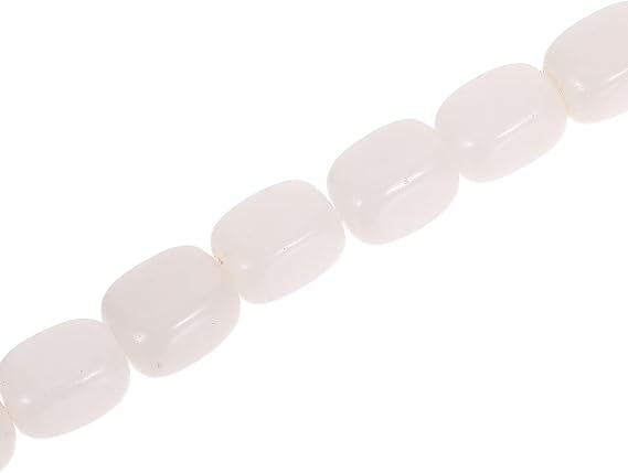 NUOBESTY 1 Strand Irregular Natural Stone Cuboid Beads for DIY Jewelry Drilled Rectangle Gemstone Beads for Crafting Bracelets Necklaces Projects 8x12mm About 33pcs/Strand