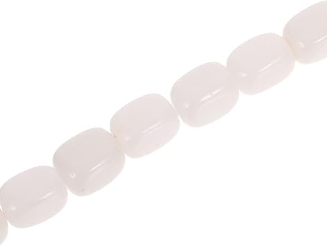 NUOBESTY 1 Strand Irregular Natural Stone Cuboid Beads for DIY Jewelry Drilled Rectangle Gemstone Beads for Crafting Bracelets Necklaces Projects 8x12mm About 33pcs/Strand