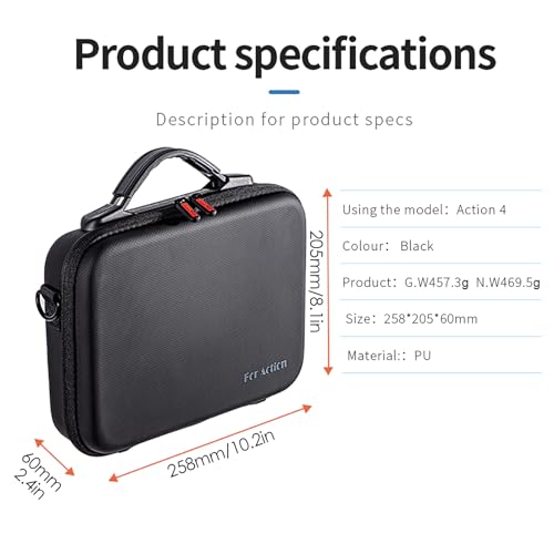 xocome Osmo Action 5 Sports Camera Bag - Image 2