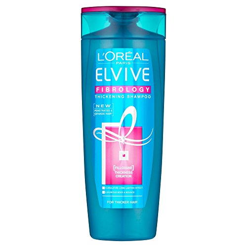 L'Oreal Elvive Fibrology Thickening Shampoo, 6 x 400ml