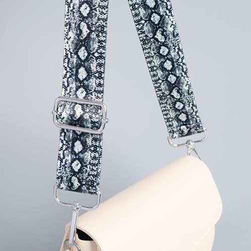 Image of chushui Silver Hardware Purse Strap,Replacement Crossbody Adjustable Shoulder Strap for Handbag Bag