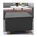 XGANGM Elasticizzato Copri Ottomano Pouf Grande Piccolo Rettangolare/Quadrato Fodera Pouf Copri Poggiapiedi Rettangolare S/M/L/XL Copertura Sgabello Pouf per Soggiorno,A7,S
