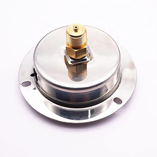 Manómetro Hidráulico Antichoque YN75ZT 10bar G3/8 Lleno de Aceite miniatura 3