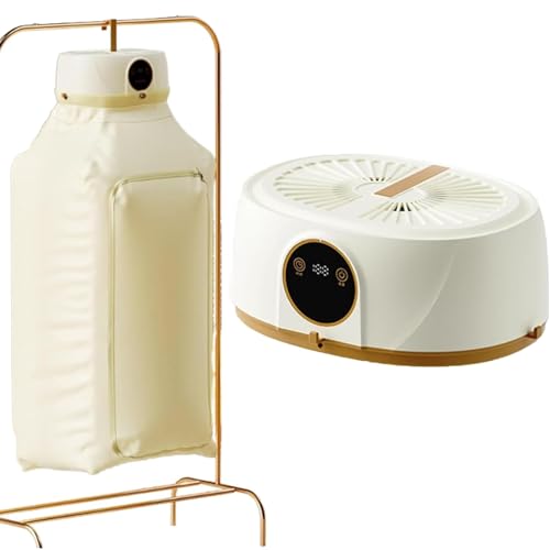 Automatic Ironing Machine Portable Garment Steamer and Clothes Folding System Vertical Steam Iron for Home and Travel Wireless Dryer for Apartment Use Includes User Manual