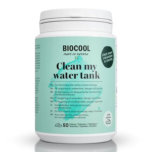 Biocool Water Tank Cleaner Tablets for Caravans & RVs