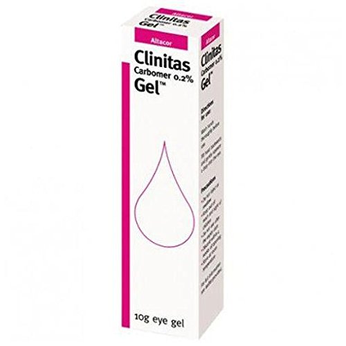 QTY X 10 Clinitas carbomer gel 0.2% 10g - OFFER by Clinitas