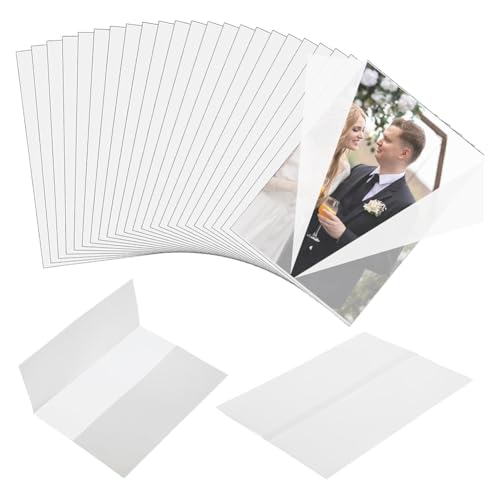 Sobres de vitela para invitaciones papel translucido 5x7 cubiertas protectoras para tarjeteria
