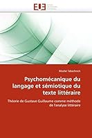 Psychoma(c)Canique Du Langage Et Sa(c)Miotique Du Texte Litta(c)Raire 6131566402 Book Cover
