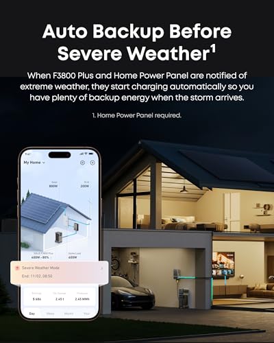 image for Anker SOLIX F3800 Plus Portable Power Station (2025 NEW), 3,840Wh, 3,2