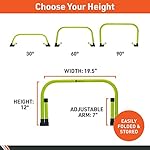 Body Sport Adjustable Athletic Speed Training Hurdles, Jumping & Speed Training Fitness Equipment, Hurdles for Track & Field, Basketball, Soccer & More - Image 3