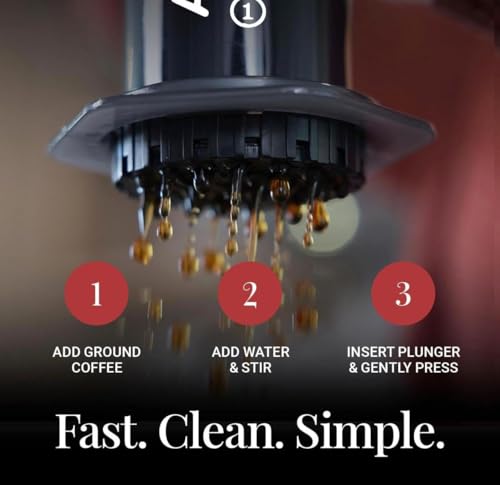 Image of LIXN Coffee and Espresso Maker Manual Machine Black Coffe Maker Compressed Coffee