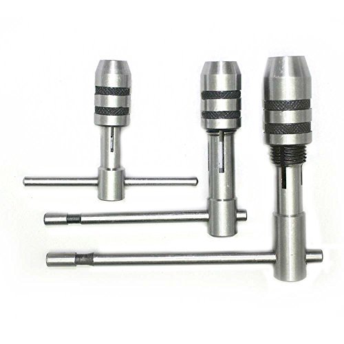 PRAZTECH® ATW-0053 Adjustable T-Handle Tap Wrench Set – 3 Piece M1-M4 / M4-M8 / M6-M12