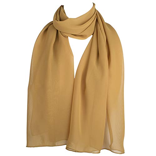 Hat To SocksChiffon Scarf Sheer Wrap for Women