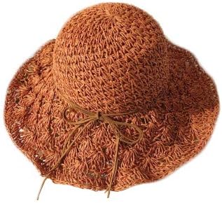 ディーハウ 麦わら帽子 レディース おしゃれ ストローハット ご紐 サイズ調節可 折りたたみ 春夏 ゴルフ 撮影 自転車 つば広 旅行 海 Uvカット 小顔効果 紫外線 ５５ 以上節約