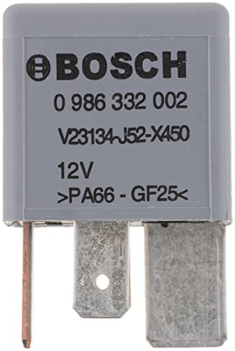 BOSCH 0986332002 Normal Open Mini Relay - 4 Pins, 12V, 70A - Single - image 4
