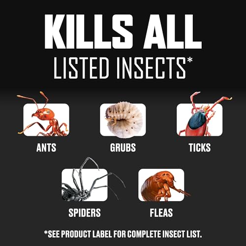 Image of Ortho BugClear Lawn Insect Killer1 - Lawn Bug Killer Granules, Kills Ants, Spiders, Ticks, Fleas, & Grubs, Treats up to 16,500 sq. ft., 10 lb.