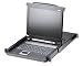Produktbild Aten 8 Port KVM with 17 LCD Support PS/2,USB, Sun, CL1008M-ATA-2XK06UG (Support PS/2,USB, Sun UK Keyboard)