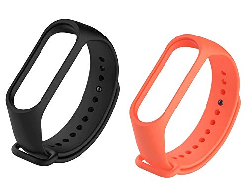 Image of TechMount� Wristband Band Straps Replacement Belt for Xiaomi Mi Original Bands Pack of 2