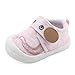 MASOCIO Scarpe Bimba Neonata Scarpine Primi Passi Femmina Scarpette Bambina 12-18 Mesi Taglia 19.5 Rosa (CN 15)