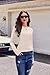 Ekouaer Womens Long Sleeve Tops Loose Fit Basic Shirts Crewneck Tshirts Fall Fashion Casual Black/Brown/Beige XL