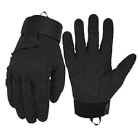 Seibertron® Damen Herren S.O.L.A.G Handschuhe taktisch Vollfinger Militär Kampf Armee für Airsoft Militär Paintball Schießen Und Other Outdoor Activities Handschuhe Black (M)