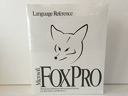 Microsoft FoxPro: Language Reference B000YD0YHM Book Cover