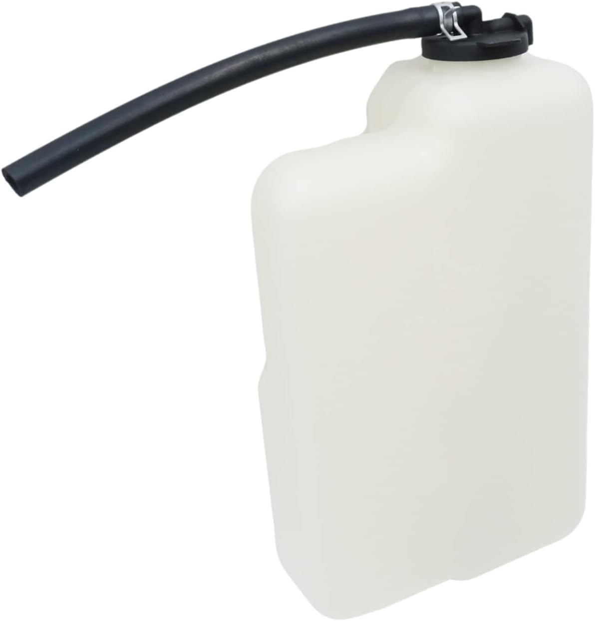 DAT AUTO PARTS Coolant Recovery Tank Radiator Overflow Bottle Reservoir With Cap Replacement For 1995-2004 Toyota Tacoma Pickup Truck White Textured Plastic TO3014108 164700C011