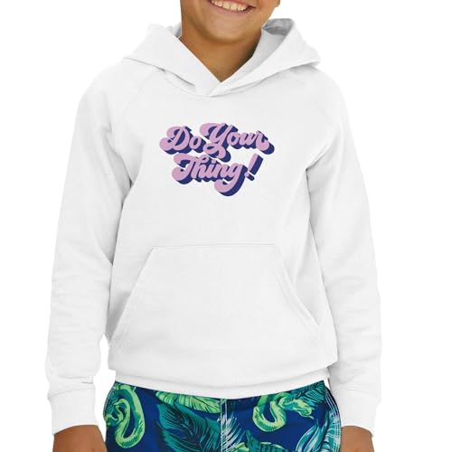 Sweat à capuche enfant Do Your Thing en coton premium - 2