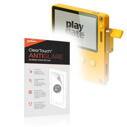 BoxWave Screen Protector Compatible with Panic Playdate - ClearTouch Anti-Glare (2-Pack), Anti-Fingerprint Matte Film Skin