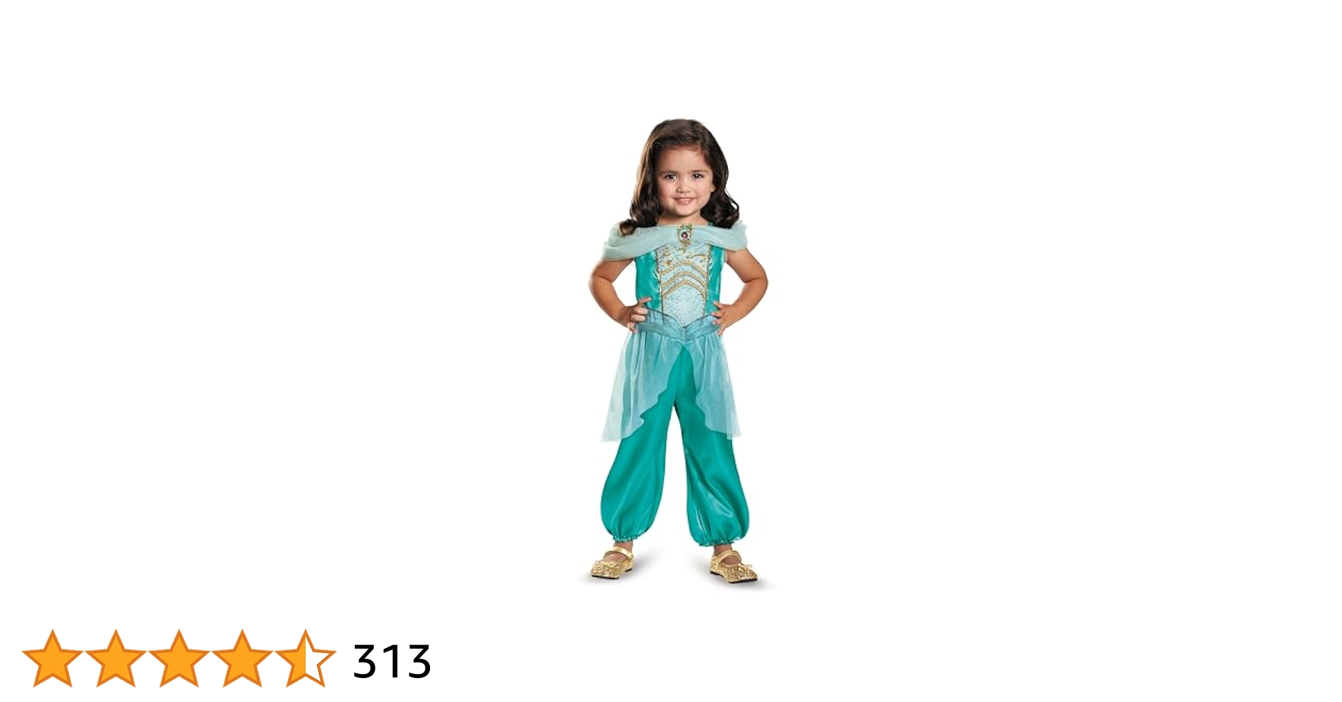 【未使用】ディズニープリンセス 公認 ジャスミン コスチューム130サイズ Amazon.co.jp: 海外工場直送!コスプレ ☆実物撮影 ディズニー