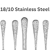 Liberty Tabletop Oliver Puppy 12 Piece Flatware Set Service for 4 Dog Themed 18/10 Stainless Steel Silverware Made in the USA #4