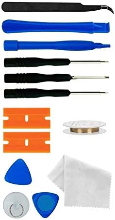 Miniatura 7 de Reemplazo de cristal de pantalla original para Galaxy S22 Ultra 5G, kit de reparación de repuesto de pantalla de vidrio frontal exterior para