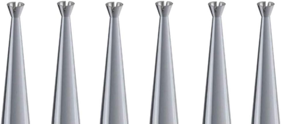 Pack of 6 Fox FCC Champion Cup Burs - 1.00 MM Jewelry Making Rotary Prong Stone Setting Tools