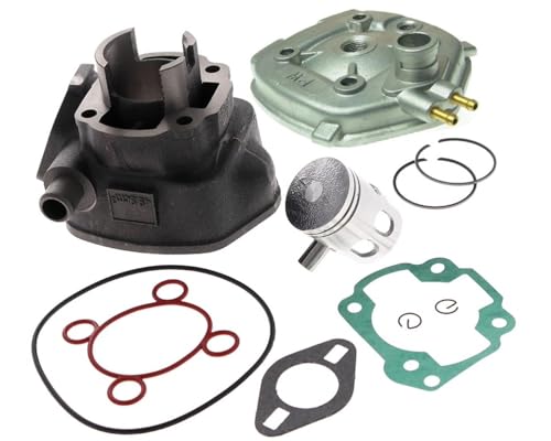 Kit 50 ccm 10 mm avec tête de cylindre pour Malaguti F15 Firefox 50 cc MBK Mach G, Nitro, naked, Roller
