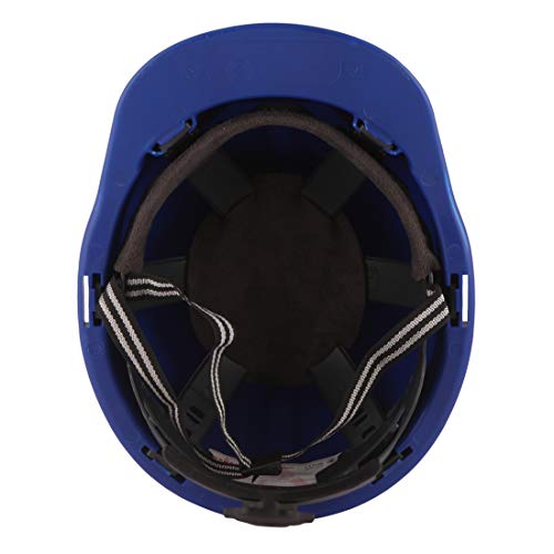Image of KARAM PN581 Safety Industrial Helmet For Men | Light Weight with Ratchet Type Adjustment | Comfortable Fit & Durable Hard Hat | EN Certified | Lamination Blue
