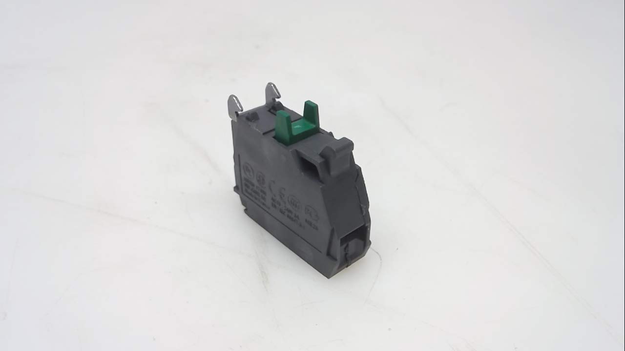 Schneider Electric Zbe-101 - Pack of 5 - Contact Block, 10 A, 600 V, Zbe-101 - Pack of 5 -