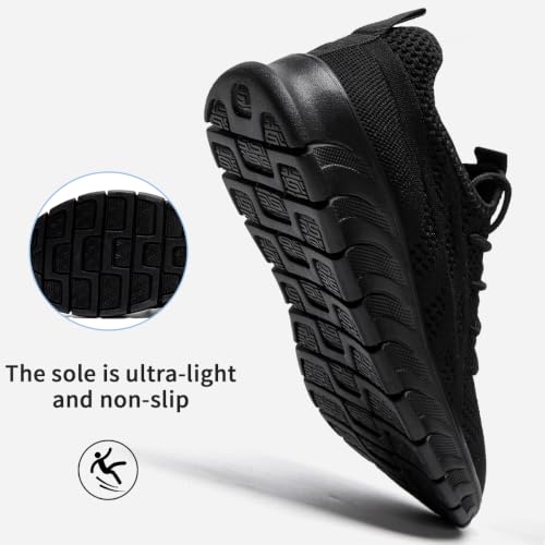 Image of Men Walking Running Tennis Sneakers Non Slip