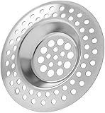 Edelstahl Kanalisation Bodenablauf Wasserspüle Filter Dichte Löcher Küchenablauf 7cm Durchmesser