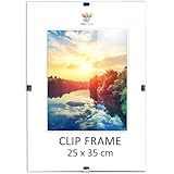 Image bien tendue et rendu soigné – Les clips métalliques maintiennent l’ensemble fermement, pour un affichage bien plat de vos photos, posters, diplômes ou puzzles. Les bords propres offrent une présentation nette à la maison comme au travail