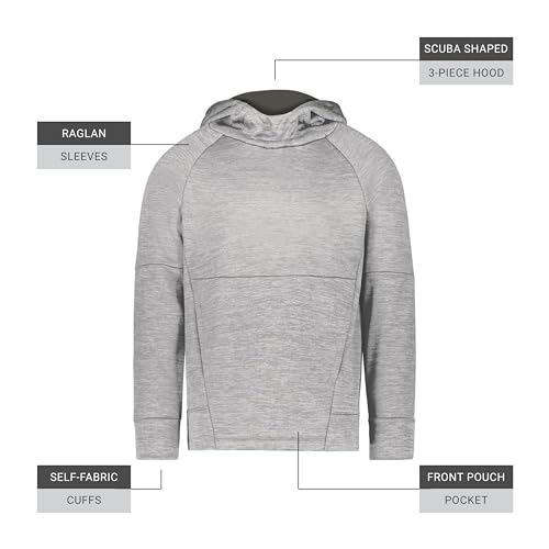 Holloway boys Youth All-pro Performance Fleece Hoodie3