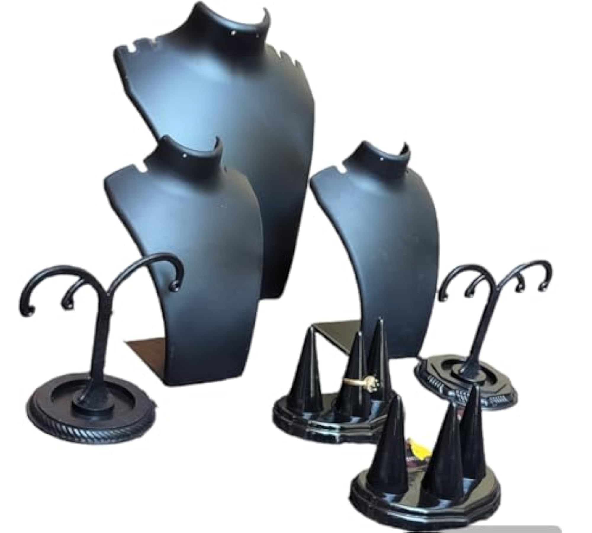 Necklace, Earring & Ring Dummy Combo Set Display Stand