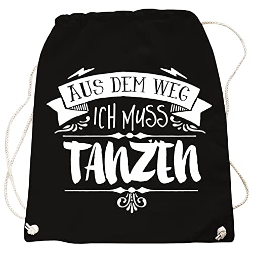 Rucksack Festival Girls Bag Aus dem Weg ich muss TANZEN Tasche in vielen Farben Cover