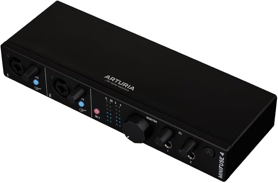 Amazon.com: Arturia - MiniFuse 4 - Compact USB Audio & MIDI