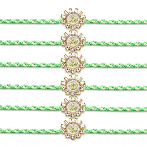 Image of Set for Brother Set of 2, Designer Peacock Rakhi for Brother Boy Men, Premium Kalash Raki for Bhaiya, Traditional Rakshabandhan Rakhis with Best Wishes Card and Tillak Set, Thread (poo)