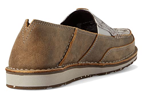 Image of ARIAT BMVY9 Womens Cruiser Brown Bomber Logo 11