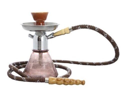 Plum Purple MYA Petite Hookah Shisha + 100 Coals Box -  BEST SMALL HOOKAH EVER!