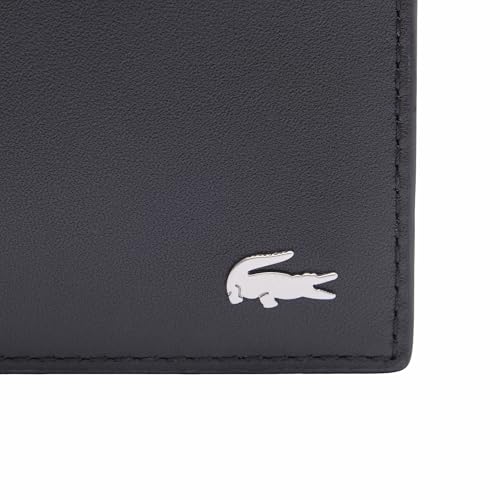 Lacoste Men's Fitzgerald Medium Billfold Wallet Set, Black/Green, One Size3